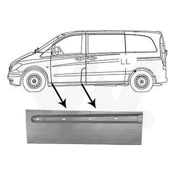 Dveře karosérie Dveře, karoserie VAN WEZEL 3080171