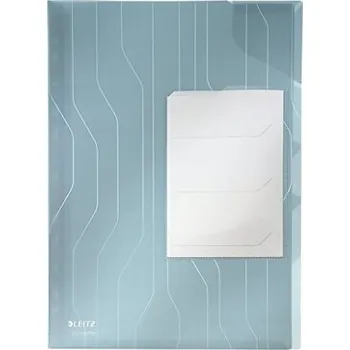 OBAL na dokumenty, ŠIROKÝ, A4, 200 listů, MODRÝ, 3 ks Leitz