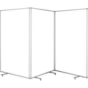 Kancelářský nábytek magnetoplan příčka transparentní polykarbonát, hliník 1112051