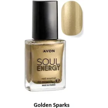 Přípravek na nehty Lak na nehty Soul Energy - Golden Sparks