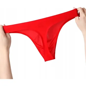 Kalhotky Sexy pánské bezešvé Tanga prodyšné ultratenké sportovní - XL