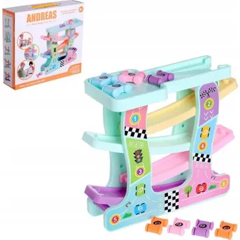 autodráha AUTO DRÁHA SJEZDOVKA PRO AUTÍČKA RAMPA PRO DĚTI