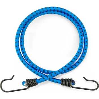 autokoberec Gumové transportní lanko s háčky na náklad, expander modré, 150 cm