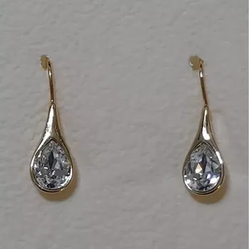 Náušnice Visací náušnice s křišťály prémiové kvality