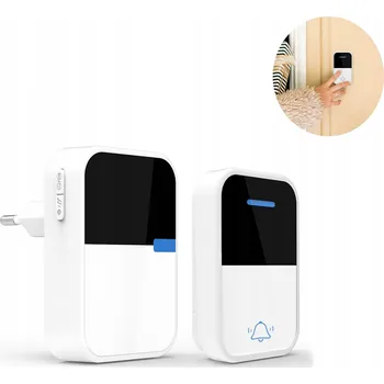 IP kamera Bezbateriový BEZDRÁTOVÝ ZVONEK VODĚODOLNÝ 150M IP44