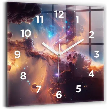 Hodiny Nástěnné hodiny Wallfluent, vícebarevné, 30 cm