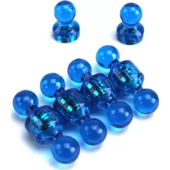 Zvedací magnet Magnetické figurky neodymové magnety modré, 10 ks, 11x17mm (MAG2BU)