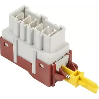 Vypínač/spínač 6+2 kontakty Electrolux pro pračky a sušičky AEG, Electrolux, Zanussi - originální náhradní díl 1249271402 s kompatibilitou pro více modelů domácích spotřebičů