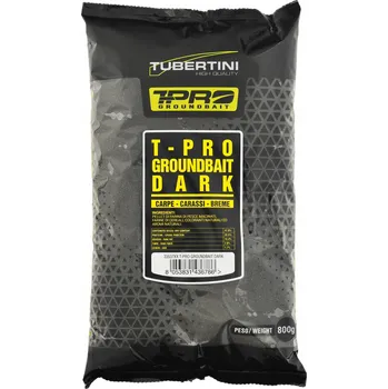 Návnadová surovina Návnada Feeder Mix Tubertini T-PRO Groundbait Black 800g