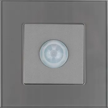 Pohybové čidlo PIR Senzor Pohybu Modulární Skleněný Šedý MIUUN