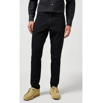 Pánské džíny Kalhoty Wrangler RIVER RINSE BLACK Velikost: W34-L32