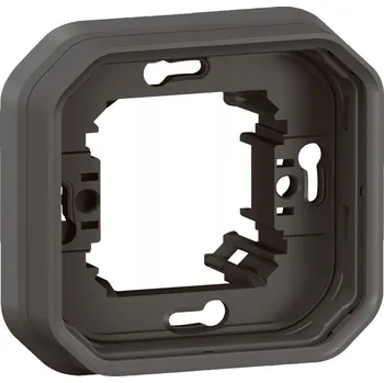 vypínač LEGRAND s.r.o. PLXN55 MONT.RÁM. 1P ZAPUŠŤ.ANTRACIT