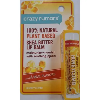 Péče o rty Přírodní balzám na rty Crazy Rumors - Honey Comb (Medová Plástev)