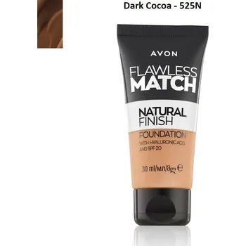 Tvářenka Make-up Flawless Match SPF 20 - Dark Cocoa-525N