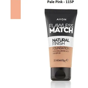 Přípravek na tvář Make-up Flawless Match SPF 20 - Pale Pink-115P