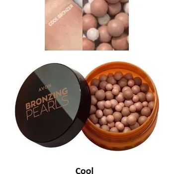 Přípravek na tvář Bronzující perly - Cool