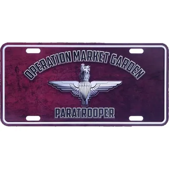 Registrační značka Operation MG Paratrooper