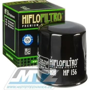 Filtr pro motocykl Filtr olejový HF156 (HifloFiltro) - KTM 400EGS + 620EGS + 620 Duke + 620LSK + 625SXC + 625SMC + 640 Duke + 640LC4 + 660 Rally E Factory Replica HF156