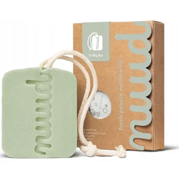 Mýdlo Přírodní mýdlo na obličej a tělo v kostce Nuud veganské