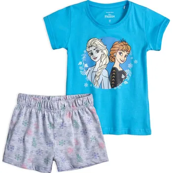 Dívčí pyžamo Dívčí pyžamo DISNEY FROZEN SISTERS modré Velikost: 116