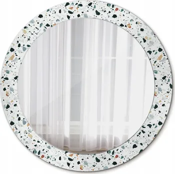 Zrcadlo Zrcadlo do Koupelny v Rámu Přírodní Kámen 70cm