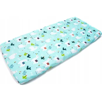 Prostěradlo PROSTĚRADLO S GUMOU DO PŘISTÝLKY BAVLNĚNÉ 90X50 cm Kerstin