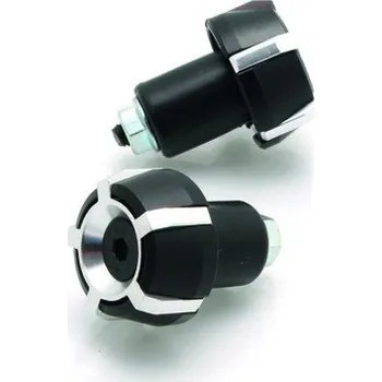 V PARTS Spark Ø18mm Koncovky tyčí černá/stříbrná CX799B0S2B