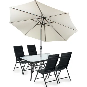 Zahradní sestava Fieldmann Sada zahradního nábytku DENISA 4SK Při nákupu naší speciálně sestavené sady můžete nyní ušetřit nejen svůj čas, ale i peníze.