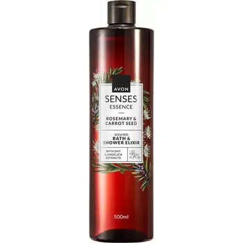 Koupelová pěna Gel na sprchování a do koupele s vůní rozmarýnu a mrkvového semínka - 500ml