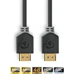 Nedis ND-CVBW35000BK20 ultra HDMI kabel, 8K, 48GB/s, 2m