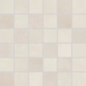 Dlažba RAKO Extra DDM05720, mozaika, slonová kost, matná, 30 x 30 x 0,9 cm
