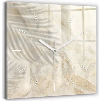 Hodiny Nástěnné hodiny Wallfluent žluté 30 cm