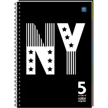 Blok Interdruk Kroužkový Blok A4, 100 listů, měkká vazba