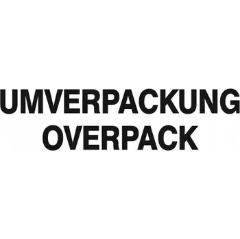 Samolepící etiketa Štítek 150x50mm - UMVERPACKUNG / OVERPACK (Vnější obal)