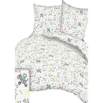 Povlečení Krepové povlečení 140x200+70x90cm - My best friend