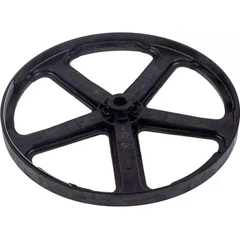 Originální řemenice bubnu do praček AEG Electrolux Zanussi - kvalitní náhradní díl s kódy 1084895075, 1084891025, 1084891033, 1084891058, 1084891074, 1084895000, 1084895026, 1084895059 pro bezproblémový chod pračky