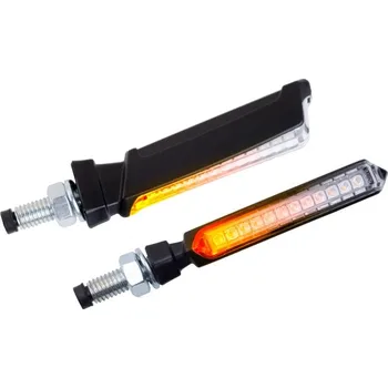 Elektroinstalace pro motocykl Sekvenční směrová světla PUIG THIN 9624N černý homologované APRILIA RS 125 1999-2005