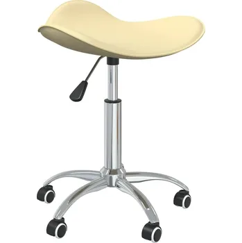 Kadeřnické křeslo vidaXL Kosmetická stolička umělá kůže [323685] Barva: krémová