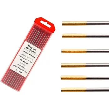 Příslušenství ke svářečce LW Wolframová elektroda 2,4 mm x 175 mm zlatá WL 15 na TIG