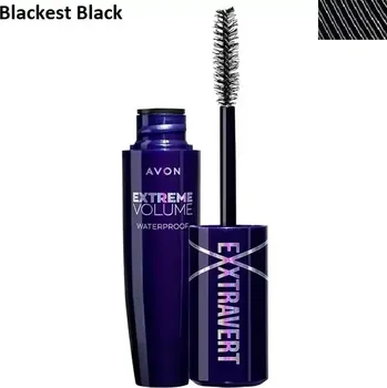 Řasenka Voděodolná řasenka Exxtravert Extra Volume - Blackest Black