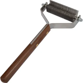 Kartáč pro zvířata Alcoso Trimovací hřeben MARS 1,5/57/30 velmi jemný široký Velikost: 1,5/57/30 velmi jemný široký