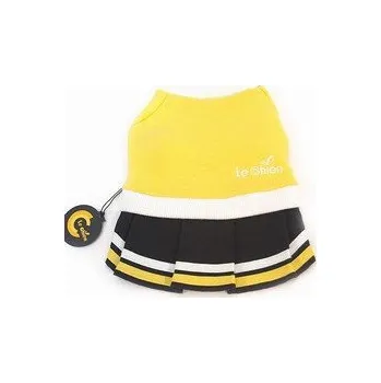 Obleček pro psa Šatičky pro fenky žluté (Oblečky pro psy )