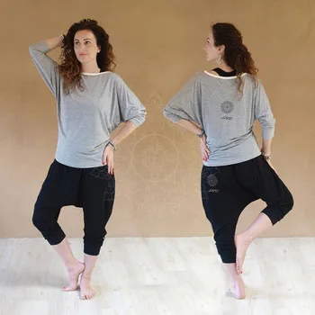 FARMERS® Dámské tričko netopýr BAMBUS šedý melír Velikost: XS dámské