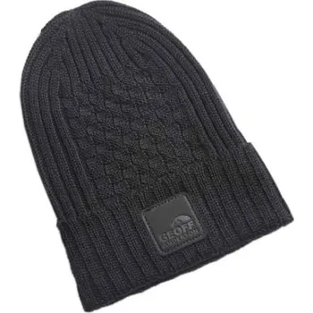 Rybářské oblečení Čepice Geoff Anderson WizWool Ulf beanie černá