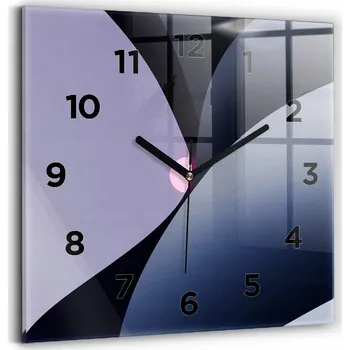 Hodiny Nástěnné hodiny Wallfluent růžové 30 cm