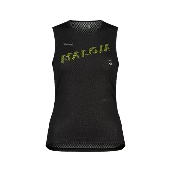 Nátělník MALOJA SchrockenM. deep black grid XL