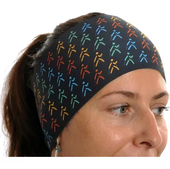 Sportovní čelenka Škola chůze barevný nordic walking