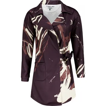 Dámská cargo bunda Dámské mikinové sáčko premium Altisport VOJ/ALW074MI05 RUDÁ L