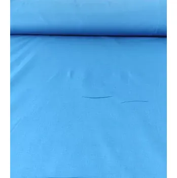 Bavlněná látka modrá blankytná plátno 140cm | RTex