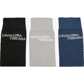 Jezdecké oblečení Jezdecké podkolenky Cavalleria Toscana Jacquard Logo 3 páry Kolekce